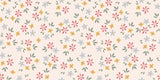Tiny Pastel Flowers Personalised Wallpaper