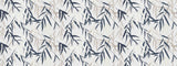 Blueish Beige Bamboo Personalised Wallpaper