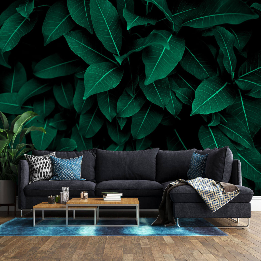 Fotoapet Personalizat Leaf cu tufis de frunze verzi - WITHIN THE SHADOWS