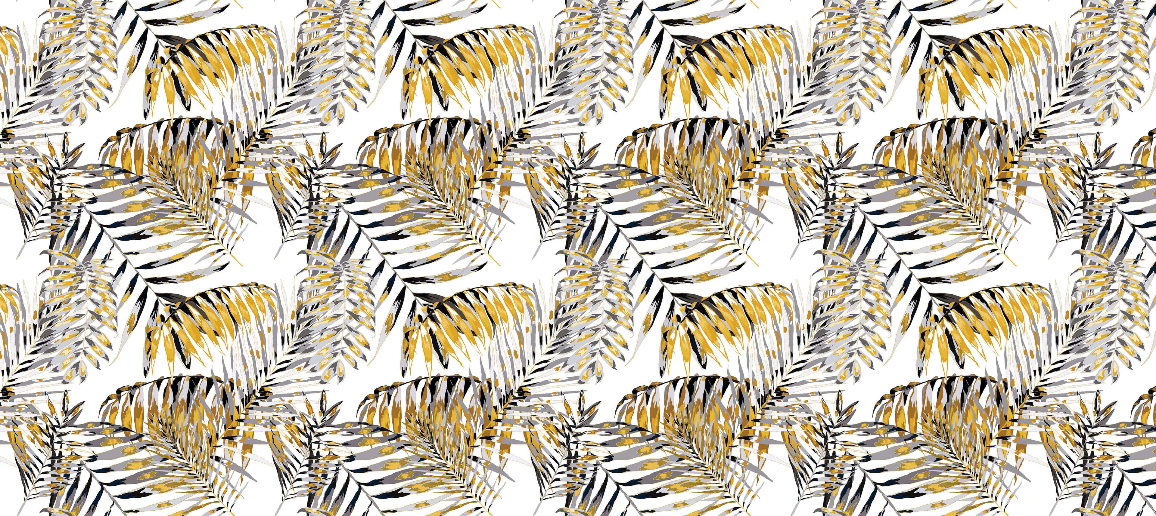 Tapet personalizat - FUNKY YELLOW