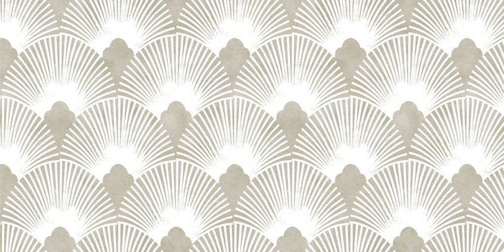 Tapet Personalizat Leaf cu ilustratii de frunze in stil oriental - ORIENTAL LEAF DECO