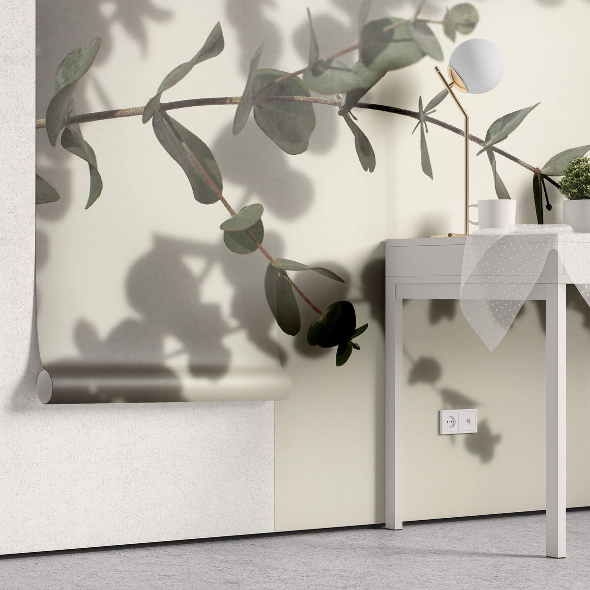 Fototapet Personalizat Leaf cu creanga de eucalipt - EUCALYPTUS BRANCH