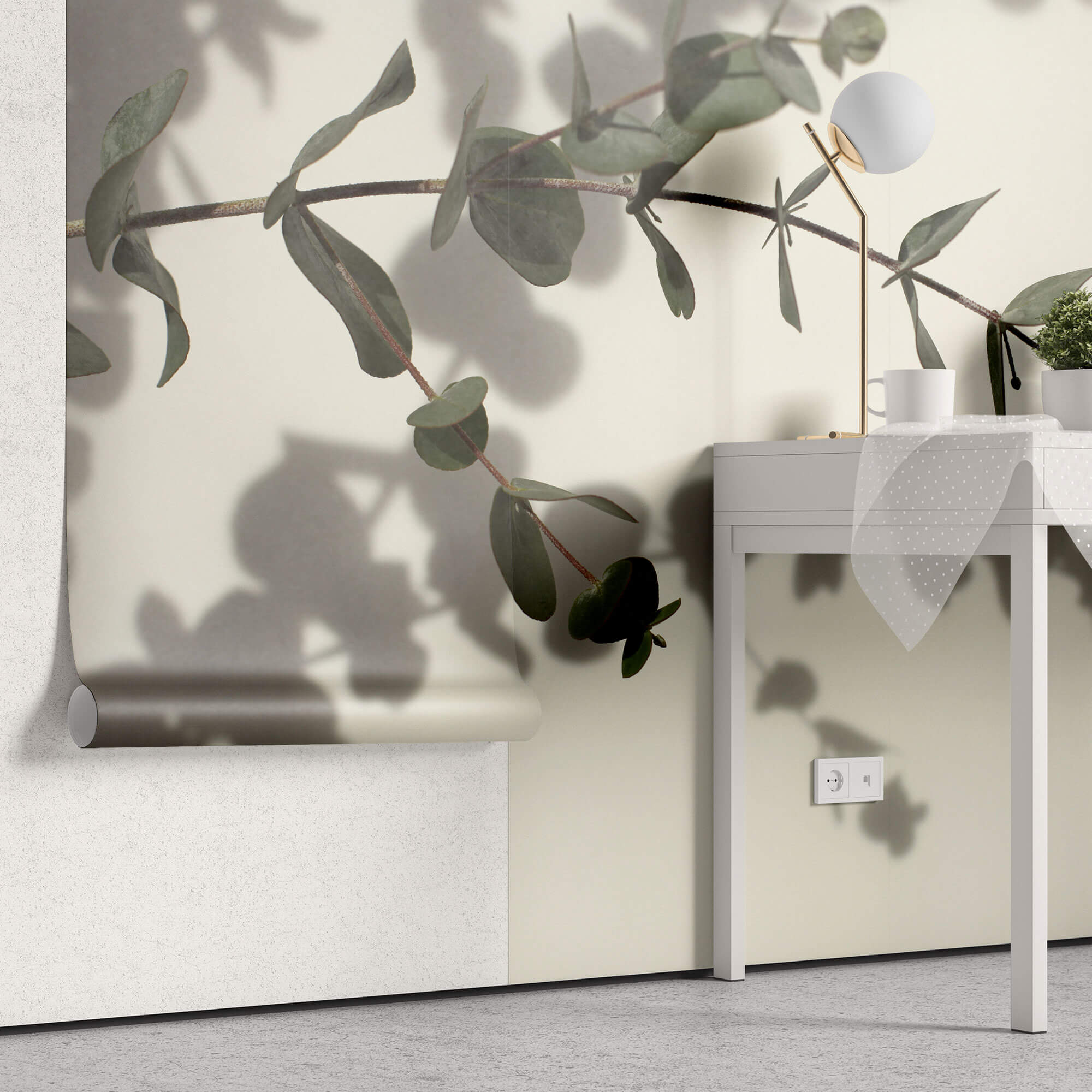 Fototapet Personalizat Leaf cu creanga de eucalipt - EUCALYPTUS BRANCH