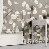 Tapet Personalizat Leaf cu copaci cu frunze sidefate - DECORATIVE PLANTS