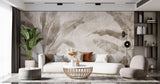 Tapet Personalizat Leaf cu frunze de bananier sepia - WALL BANANA TREE