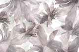 Tapet Personalizat Leaf cu frunze in nuante de mov estompat - PURPLE DAYDREAM