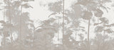 Tapet Personalizat Leaf cu palmieri bej intr-o textura embosata - EMBOSSED PALMS