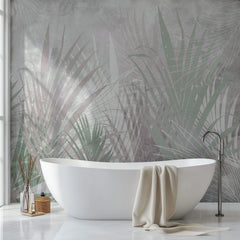 Tapet Personalizat Leaf cu frunze de palmier stralucitoare - SPARKLY LEAVES