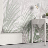 Tapet Personalizat Leaf cu frunze de palmier stralucitoare - SPARKLY LEAVES