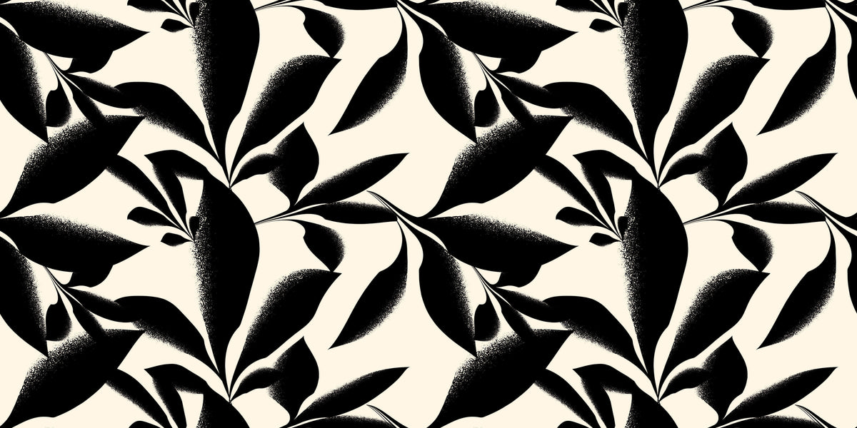 Japanese Leaves Personalised Wallpaper