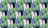 Artistic Leaves Personalised Wallpaper