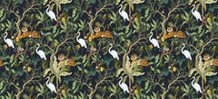 Dark Jungle Personalised Wallpaper