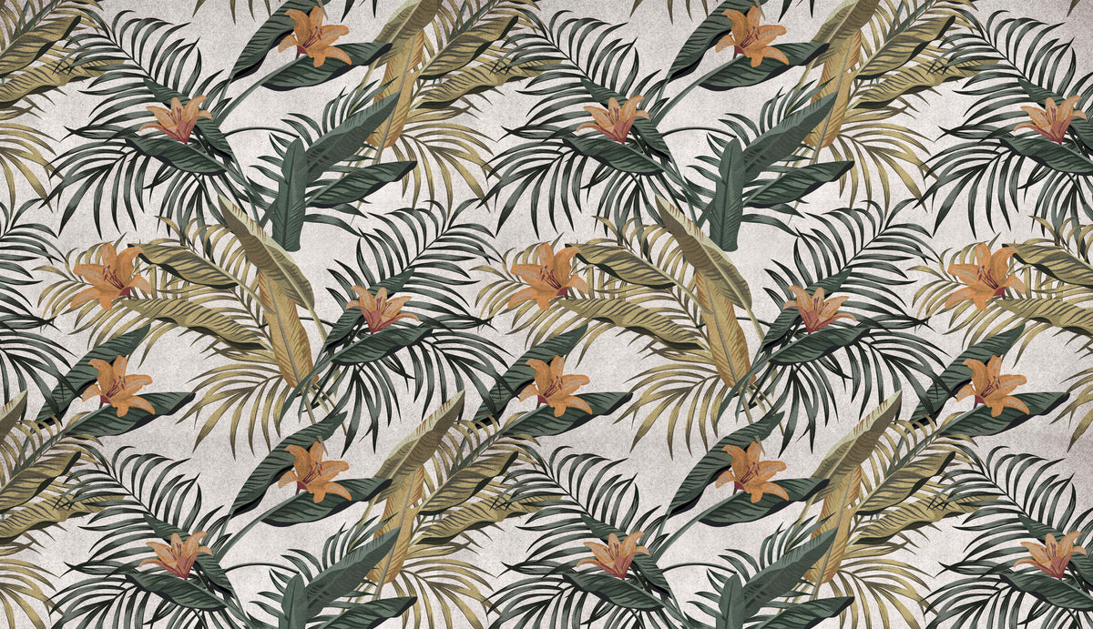 Wild Lilium Personalised Wallpaper