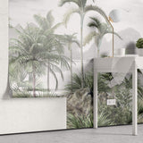 Tapet personalizat Tropical cu peisaj tropical aflat in ceata - TROPICAL PHILIPPINES