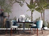 Tapet personalizat Tropical cu copaci tropicali infloriti - TROPICAL BLOOM TREE