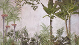 Tapet personalizat Tropical cu copaci tropicali infloriti - TROPICAL BLOOM TREE