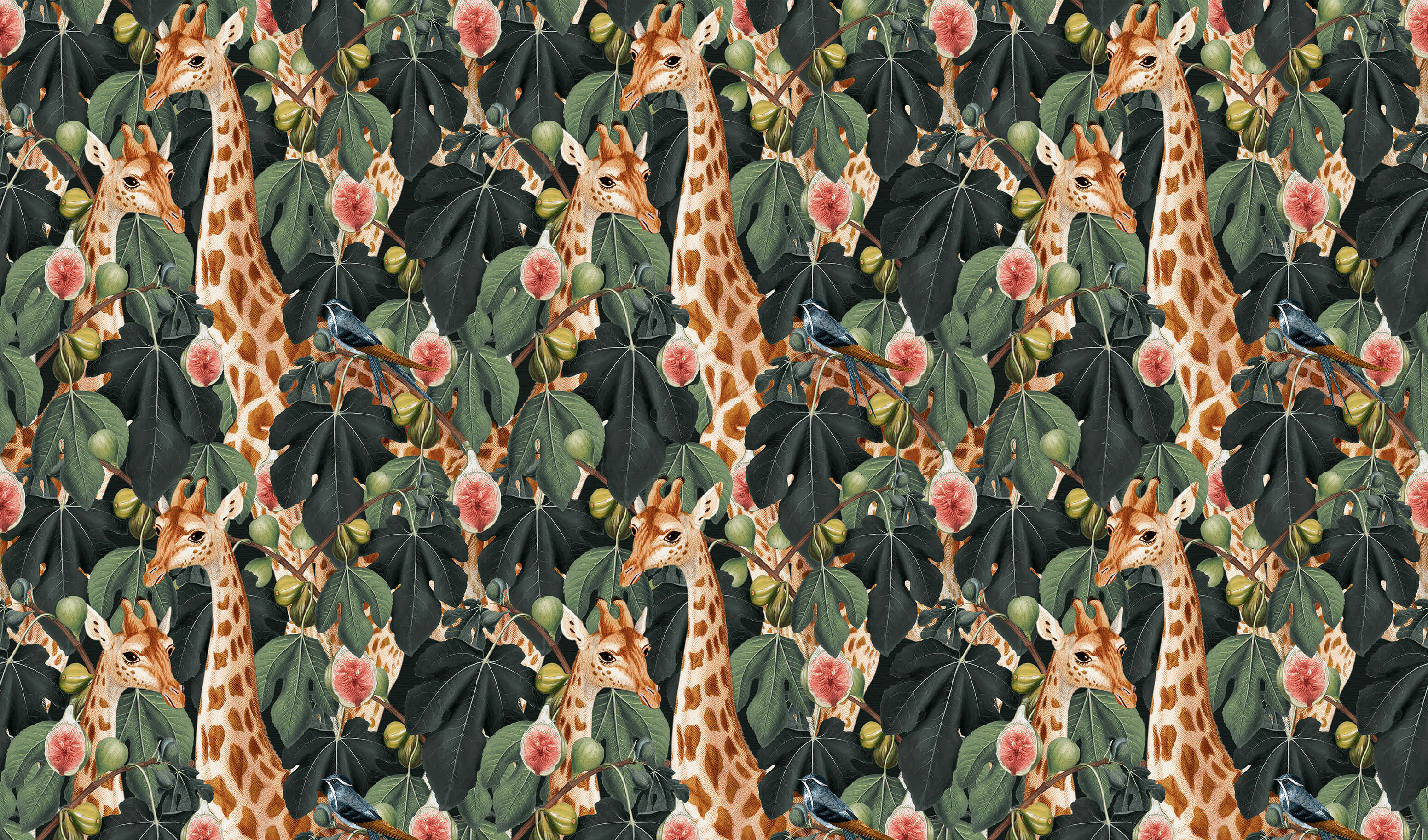 Tapet personalizat - FIG GIRAFFE