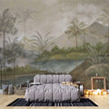 Tapet personalizat - TROPICAL MOUNTAIN LANDSCAPE | Beudis