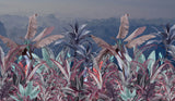 Tapet personalizat Tropical cu peisaj tropical pe timpul noptii - NIGHTFALL JUNGLE
