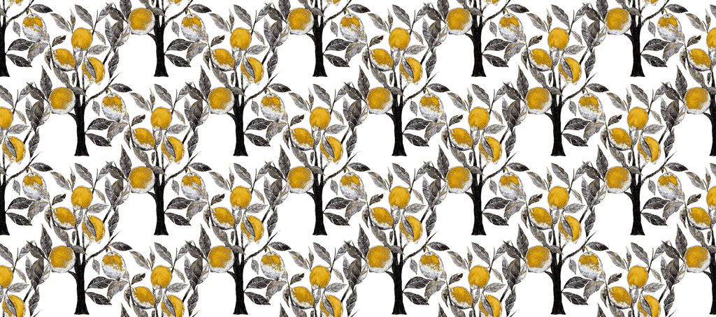 Tapet personalizat - LEMON GREY