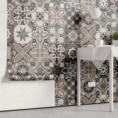 Tapet personalizat mozaic cu mozaic toscan tuscany tiles