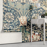 Tapet personalizat mozaic cu interpretarea honeysuckle by william morris honeysuckle