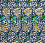 Tapet personalizat Mozaic cu plante si design vintage - 19TH CENTURY FLORAL DECO