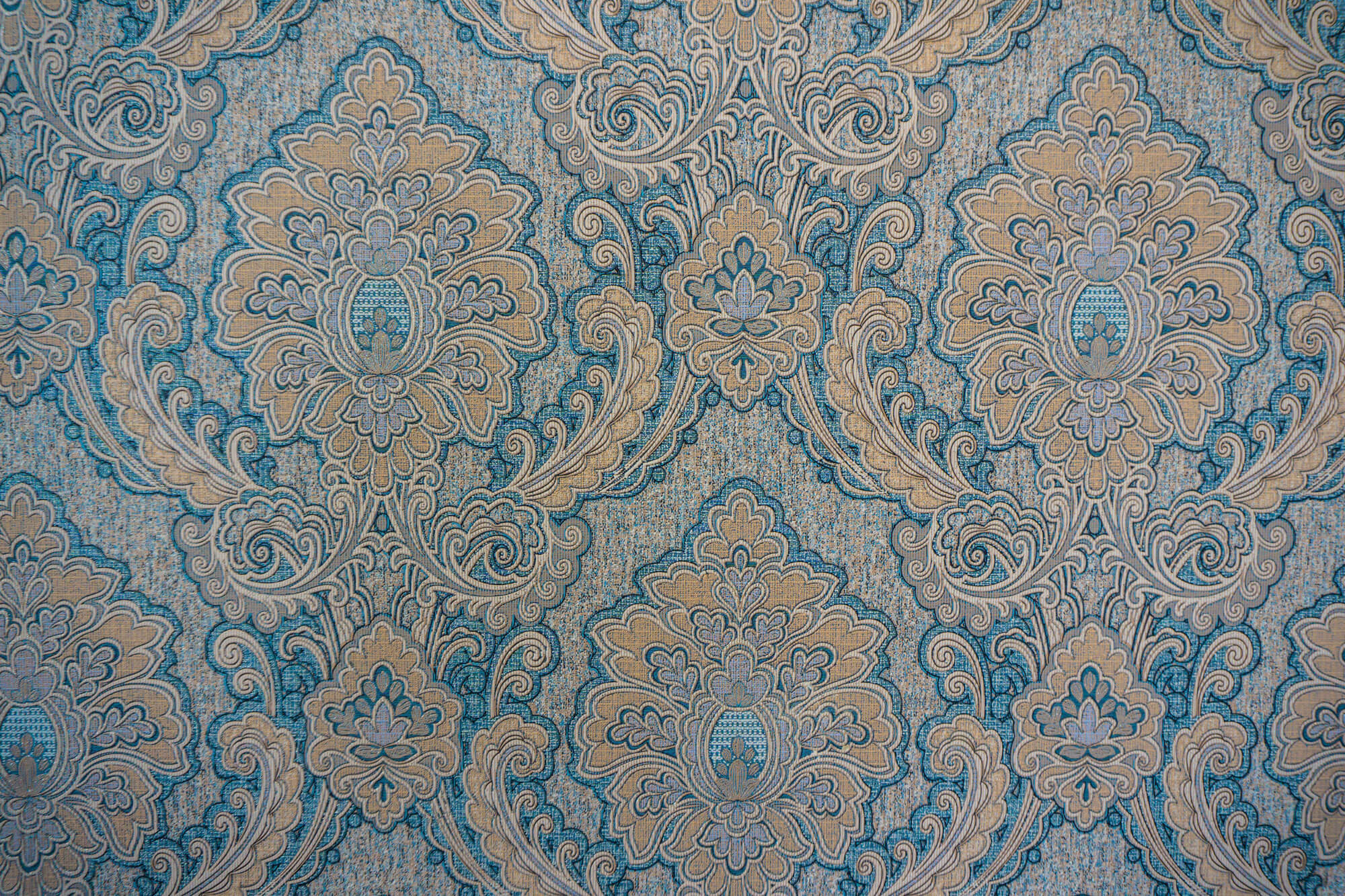 Tapet personalizat Mozaic cu model rococo damask - ROCOCO DAMASK