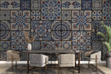 Tapet personalizat Mozaic cu elemente orientale de mozaic - ARABIC TILES