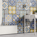 Tapet personalizat Mozaic cu elemente orientale de mozaic - ARABIC TILES