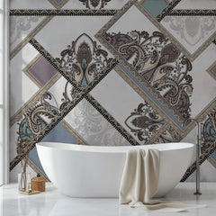 Tapet personalizat Mozaic cu mosaic elegant - CLASIQUE TILE