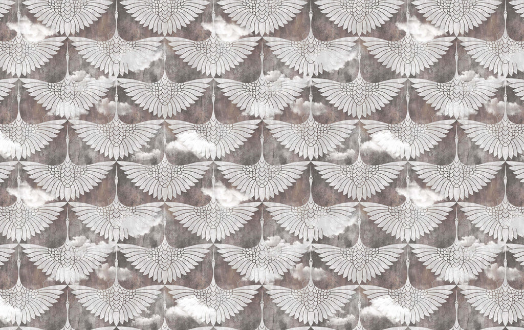 Tapet personalizat - FLYING EGRETS