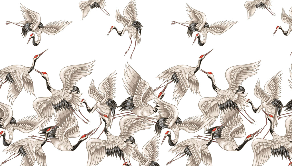 Tapet personalizat - JAPANESE CRANE