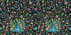 Colorful Peacock Personalised Wallpaper