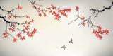 Tapet Zen Oriental cu artar chinezesc - CHINESE MAPLE TREE