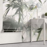 Tapet Zen Oriental cu bambusi aflati in ceata - STEAMY BAMBOO