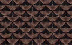 Brassy Egrete Pattern Personalised Wallpaper