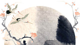 Tapet Japandi cu ilustratie in stil japonez cu un design estetic - JAPANDI AESTHETIC