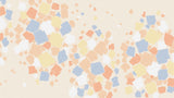 Tapet Japandi cu elemente abstracte de mosaic cu motive japoneze - JAPANESE MOSAIQUE