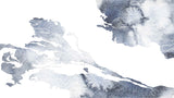 Tapet Japandi cu nori abstracti si texturi japoneze in stil seigaiha - CLOUDY SEIGAIHA