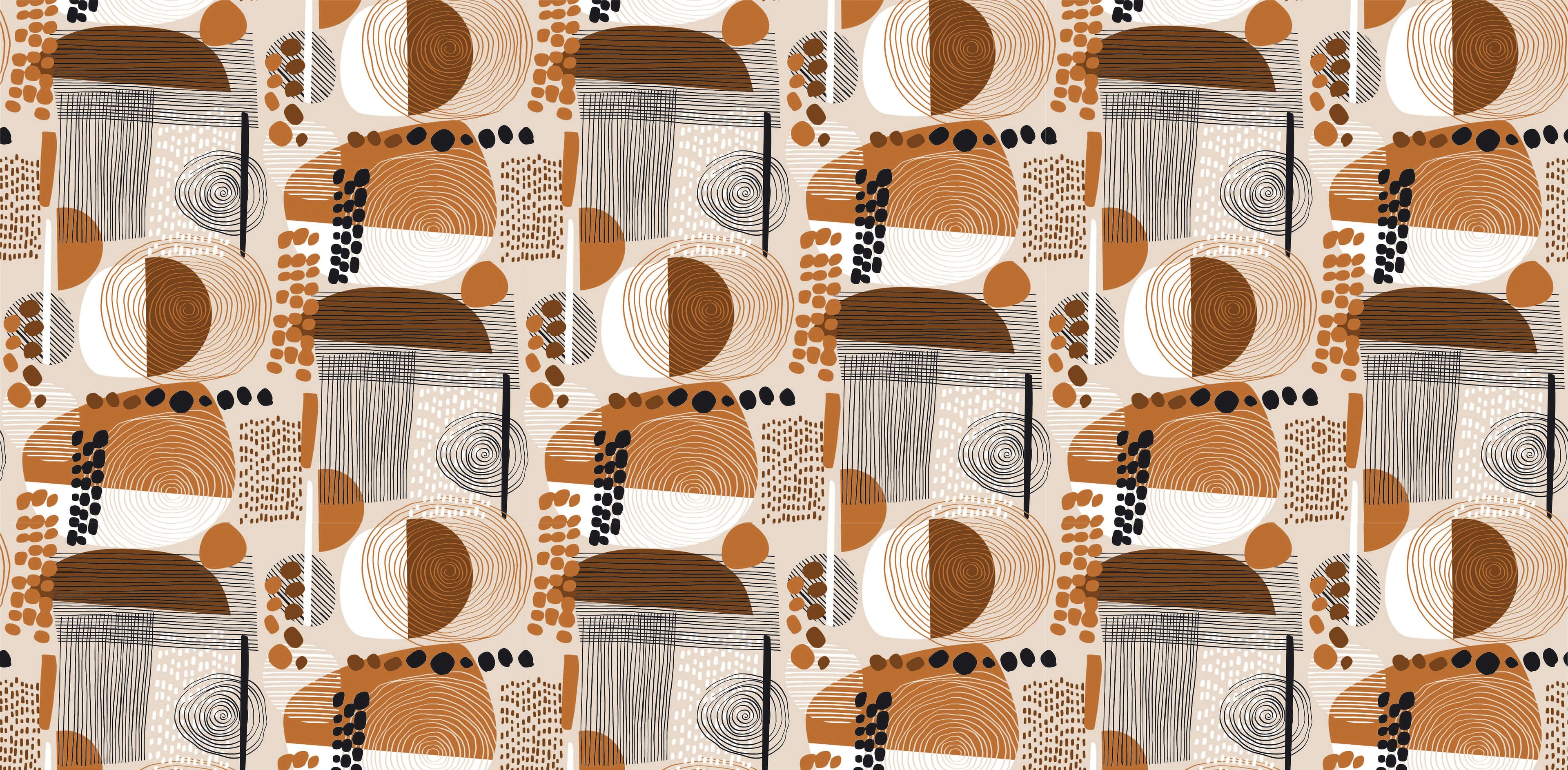 Tapet personalizat  - BOHEMIAM PATTERN