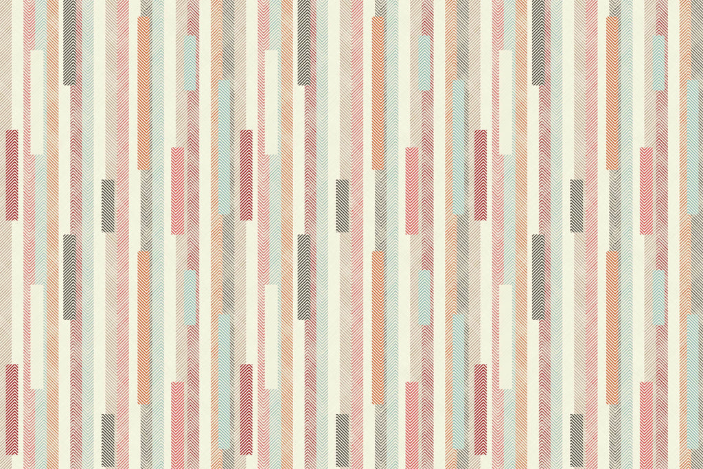 Tapet personalizat - RETRO STRIPES