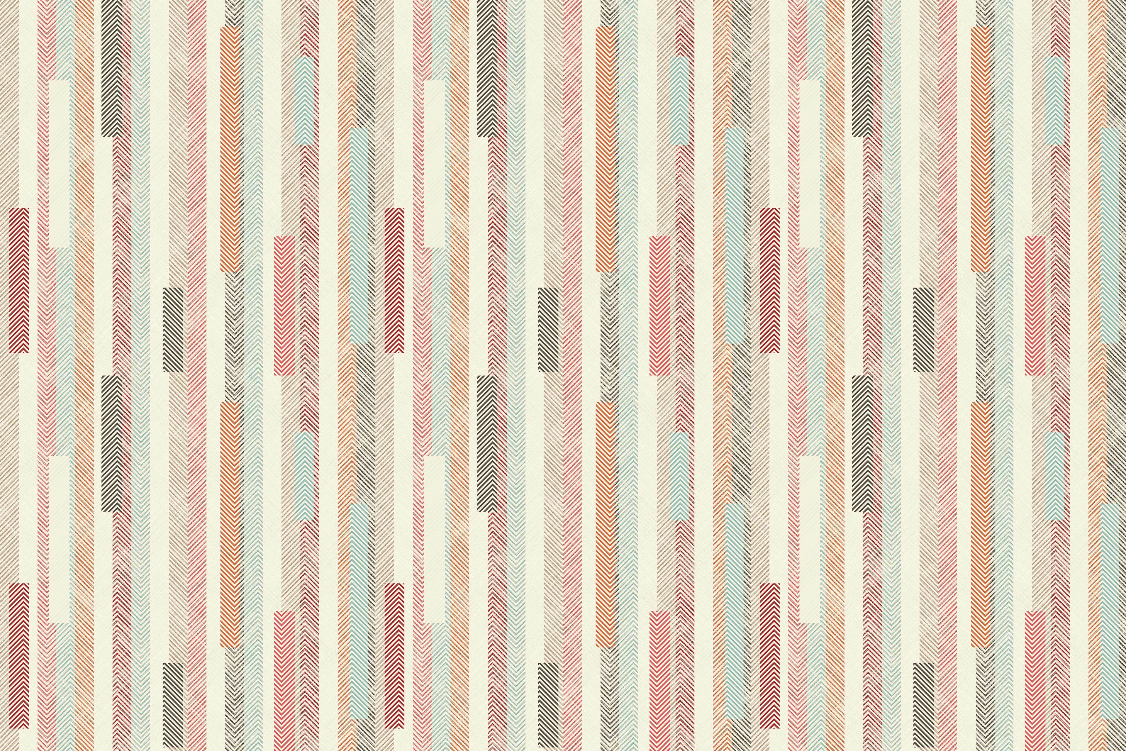 Tapet personalizat - RETRO STRIPES