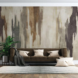 Tapet personalizat bohemian textura calda primitoare in rustic pictat fundal autentic relaxat farmec boem rustic linen