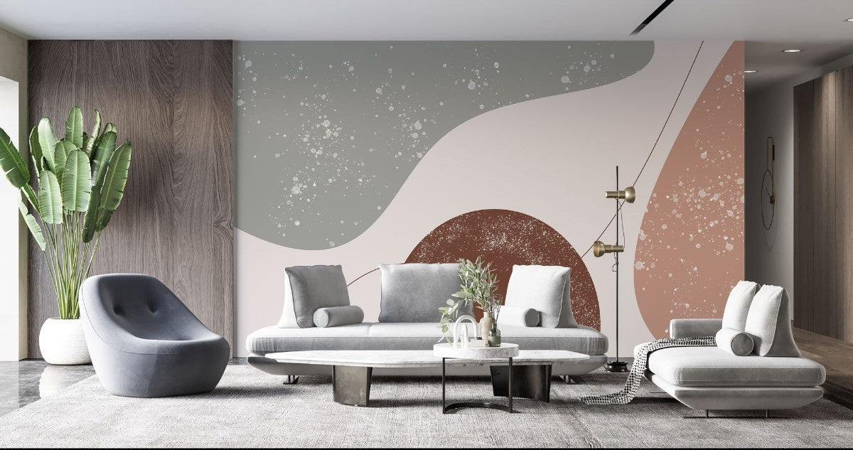 Tapet personalizat bohemian elemente jucause libere spontaneitate creativitate vibranta incapere sprinkle elements