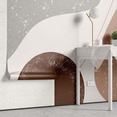 Tapet personalizat bohemian elemente jucause libere spontaneitate creativitate vibranta incapere sprinkle elements