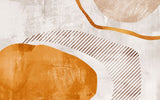 Tapet personalizat bohemian celebrare eclectica nuante vibrante portocaliu energie optimism decor personalitate eclectic orange