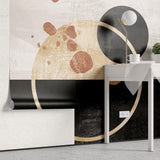Tapet personalizat bohemian strop artistic teracota caldura autenticitate tonuri pamant design modern expresiv terracotta splash