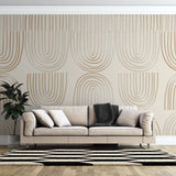 Tapet personalizat bohemian vibratii calde gradient nuanta atmosfera relaxanta optimism camera warm gradient vibes