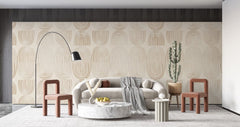 Tapet personalizat bohemian vibratii calde gradient nuanta atmosfera relaxanta optimism camera warm gradient vibes